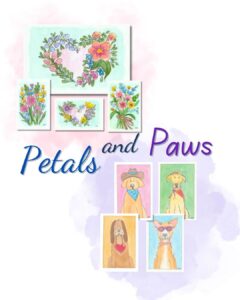 Petals and Paws Debut Card Collection