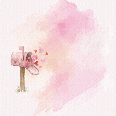 Receiving a monthly set of four hand-designed artist prints and charming stickers in the mail.